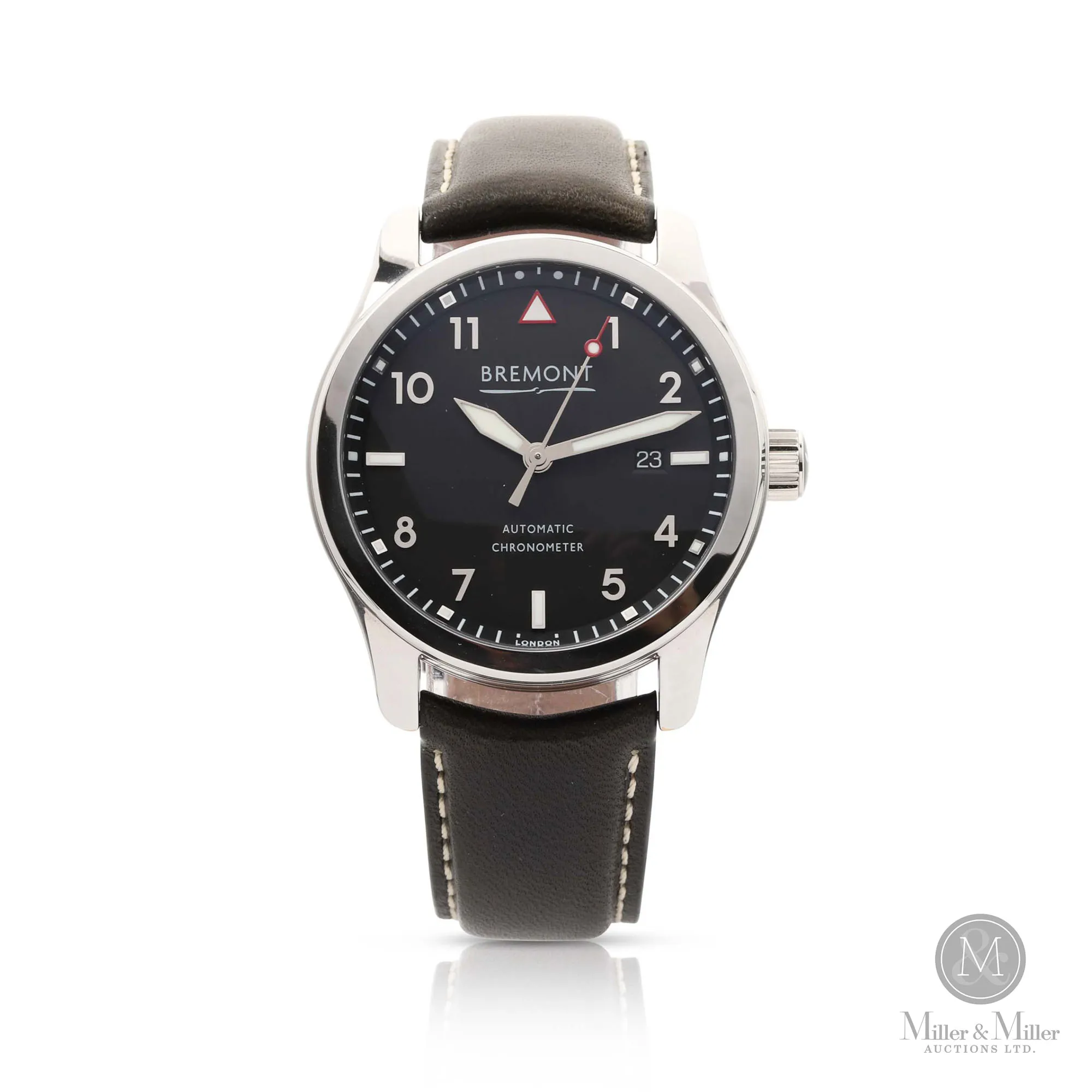 Bremont Solo 43mm Stainless steel Black