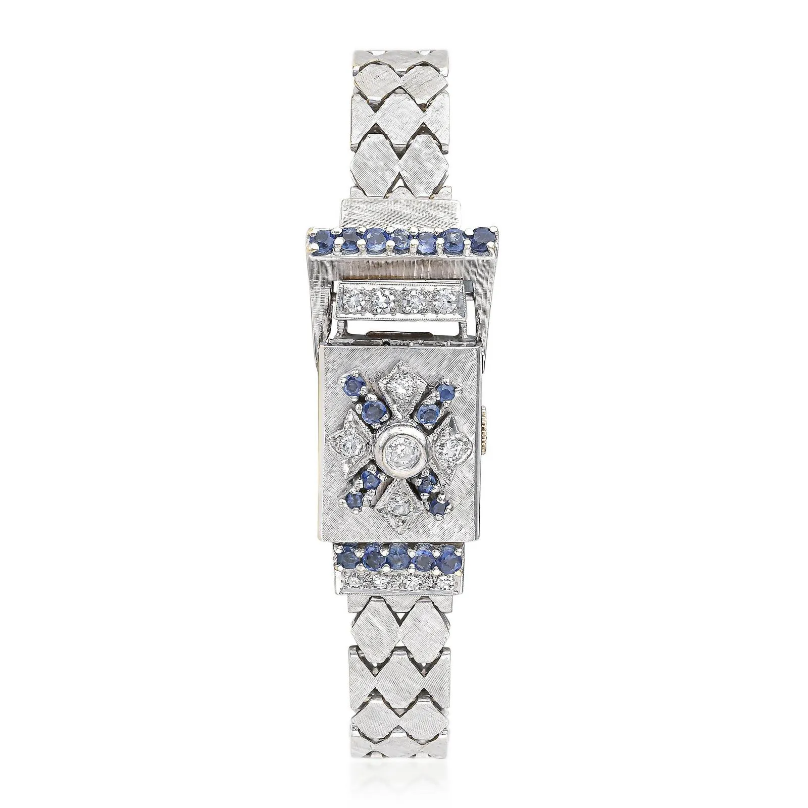 Bulova Diamond White gold Silver