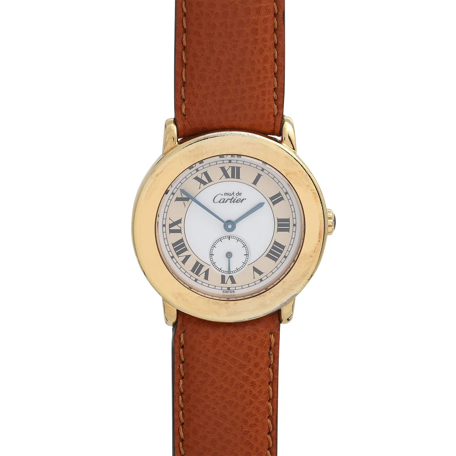 Cartier Must 21 1800 1 32mm Brass Enamel