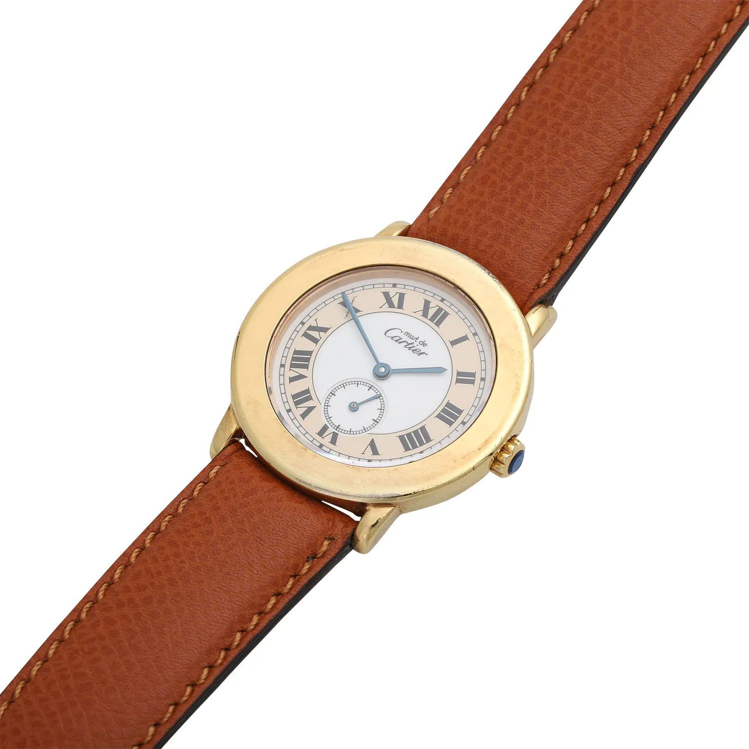 Cartier Must 21 1800 1 32mm Brass Enamel 3