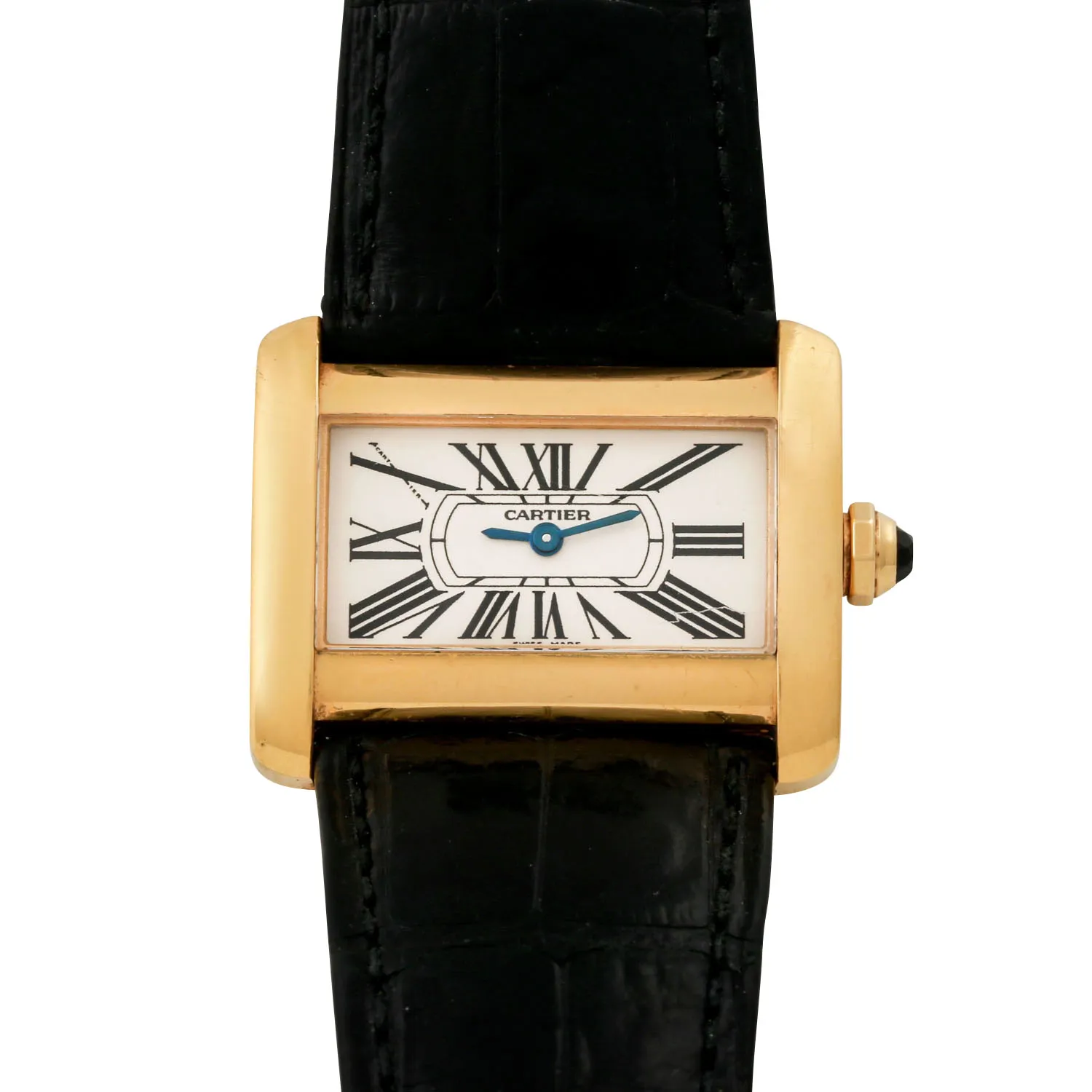 Cartier 2601 25mm Yellow gold White