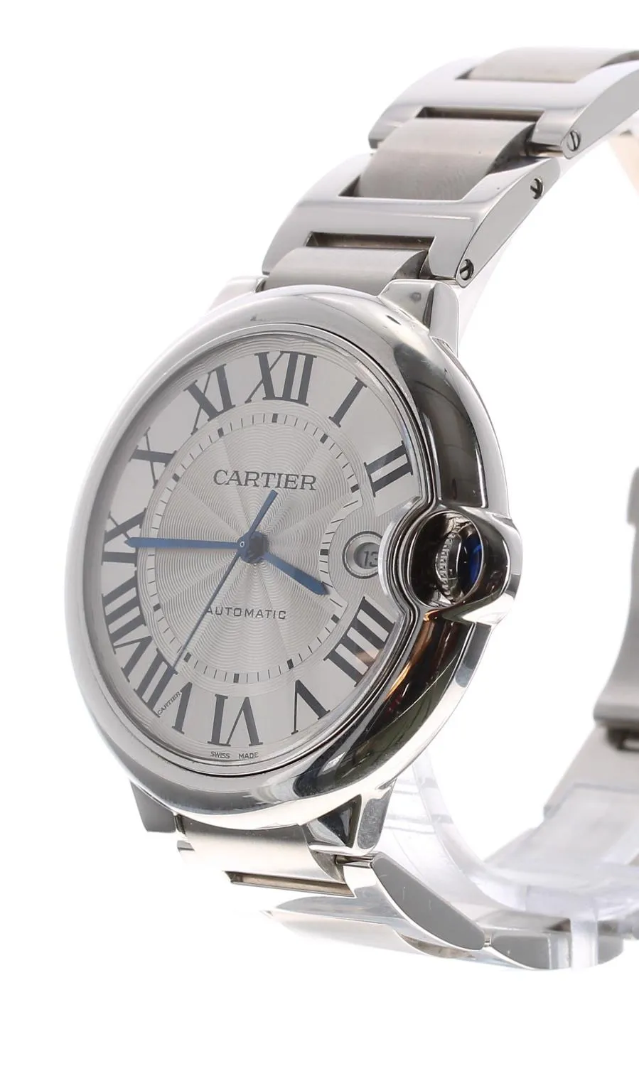 Cartier Ballon Bleu 3001 45mm Stainless steel Silver 1