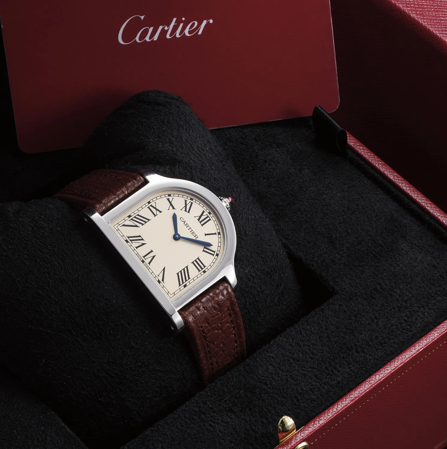 Cartier Cloche 4338 37mm Platinum White 2