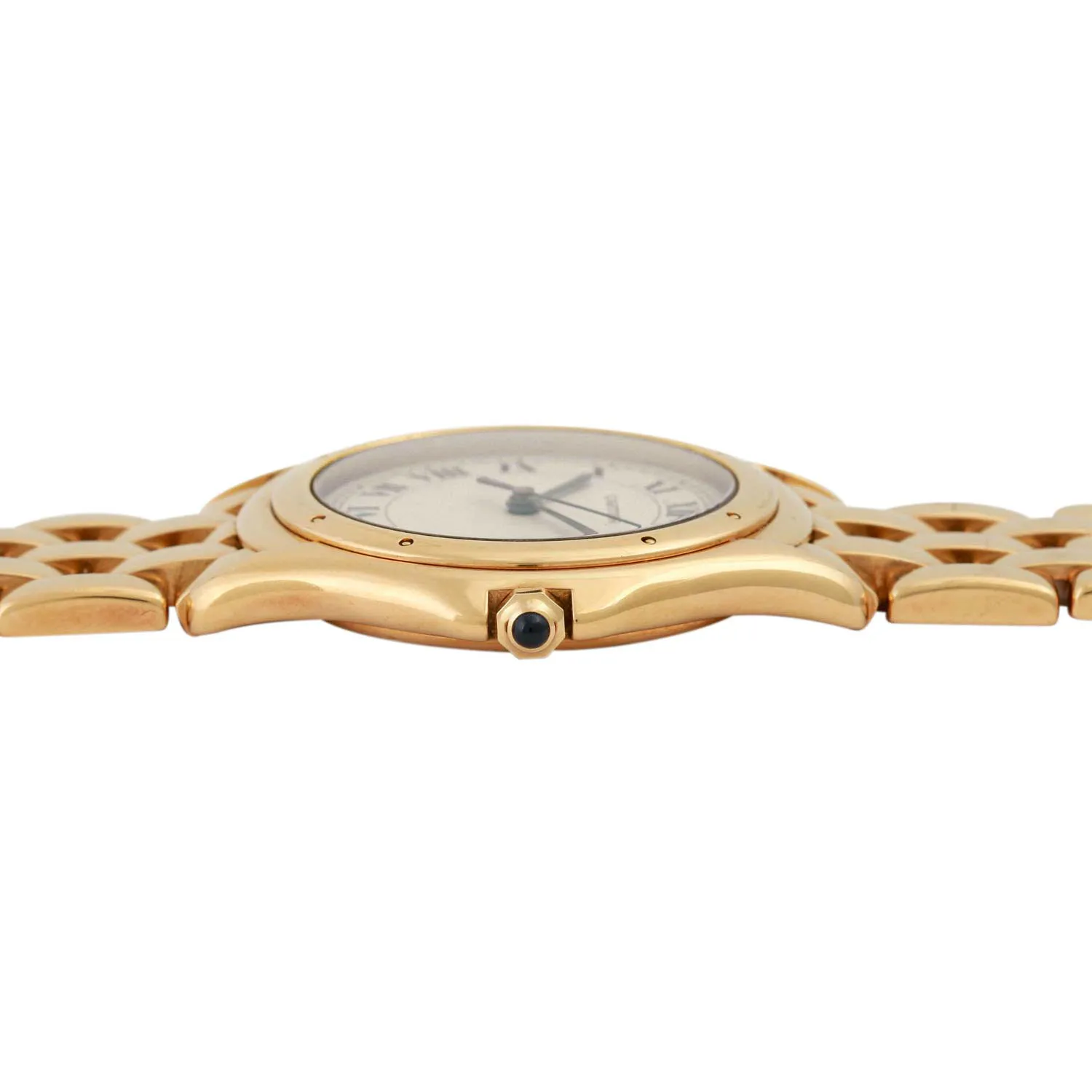 Cartier Cougar 887904 33mm Yellow gold Cream 1