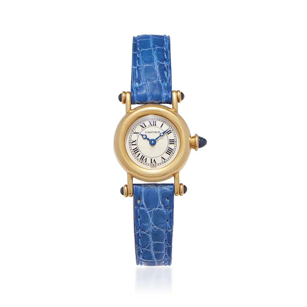 Cartier Diabolo 1470 20.5mm Yellow gold Silver