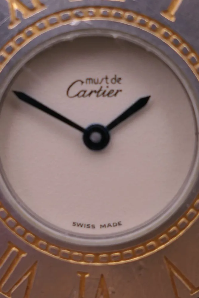 Cartier Must de Cartier 37.5mm Stainless steel White 1