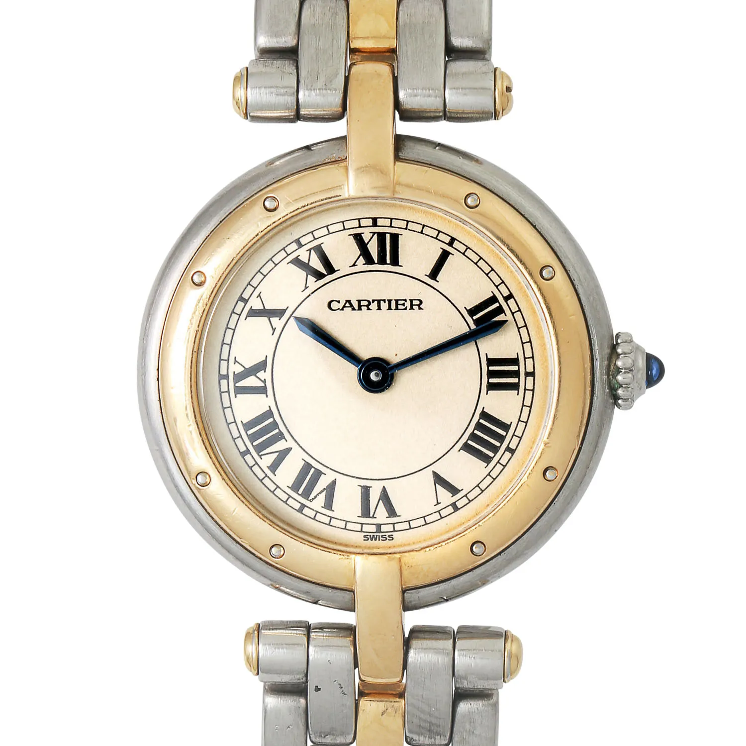 Cartier Panthère 1057920 24mm Yellow gold and Stainless steel Cream