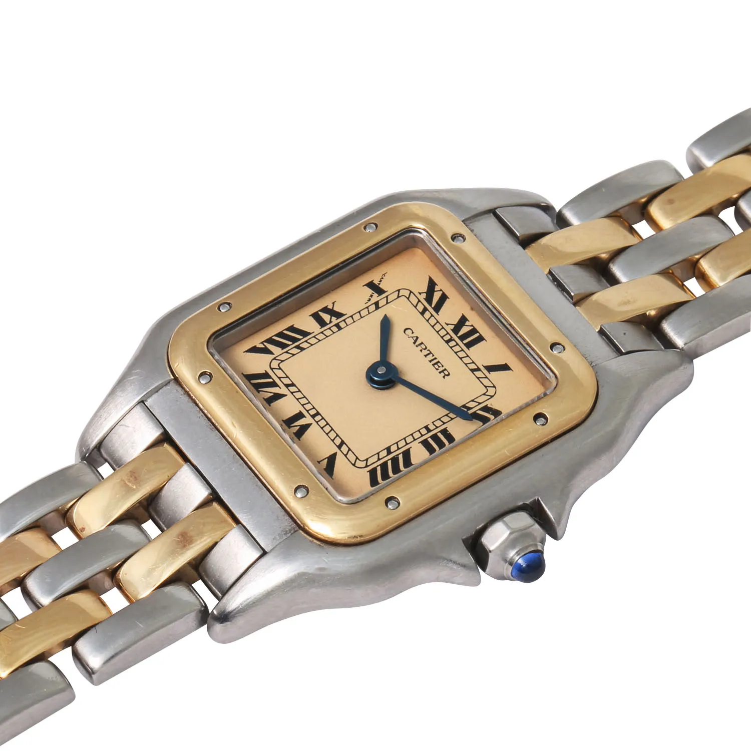 Cartier Panthère 166921 22mm Yellow gold and Stainless steel Brown 4