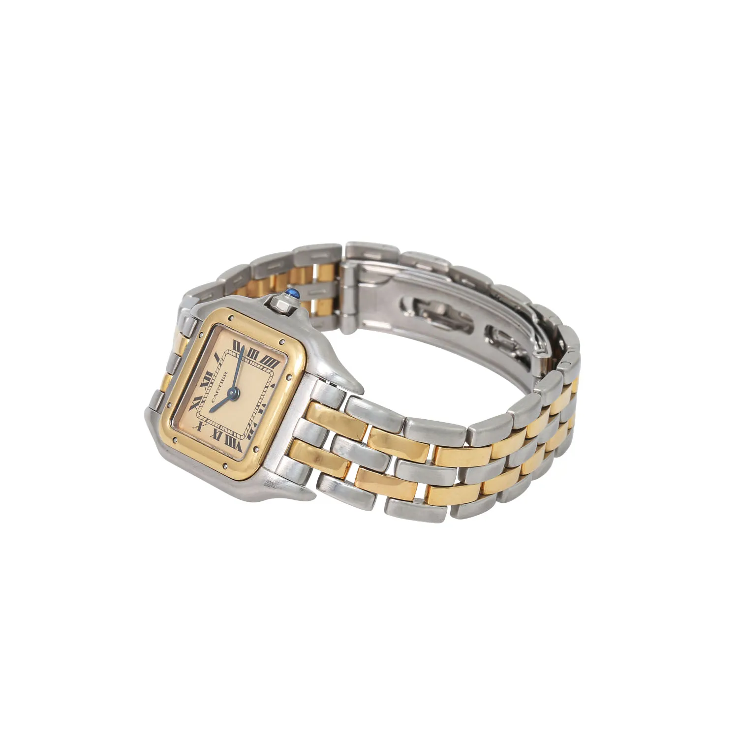 Cartier Panthère 166921 22mm Yellow gold and Stainless steel Brown 6