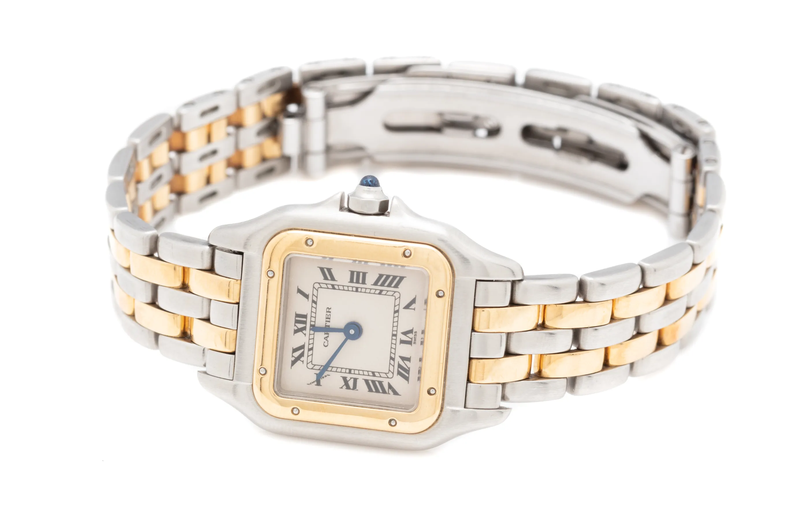 Cartier Panthère 166921 23mm Yellow gold and Stainless steel White