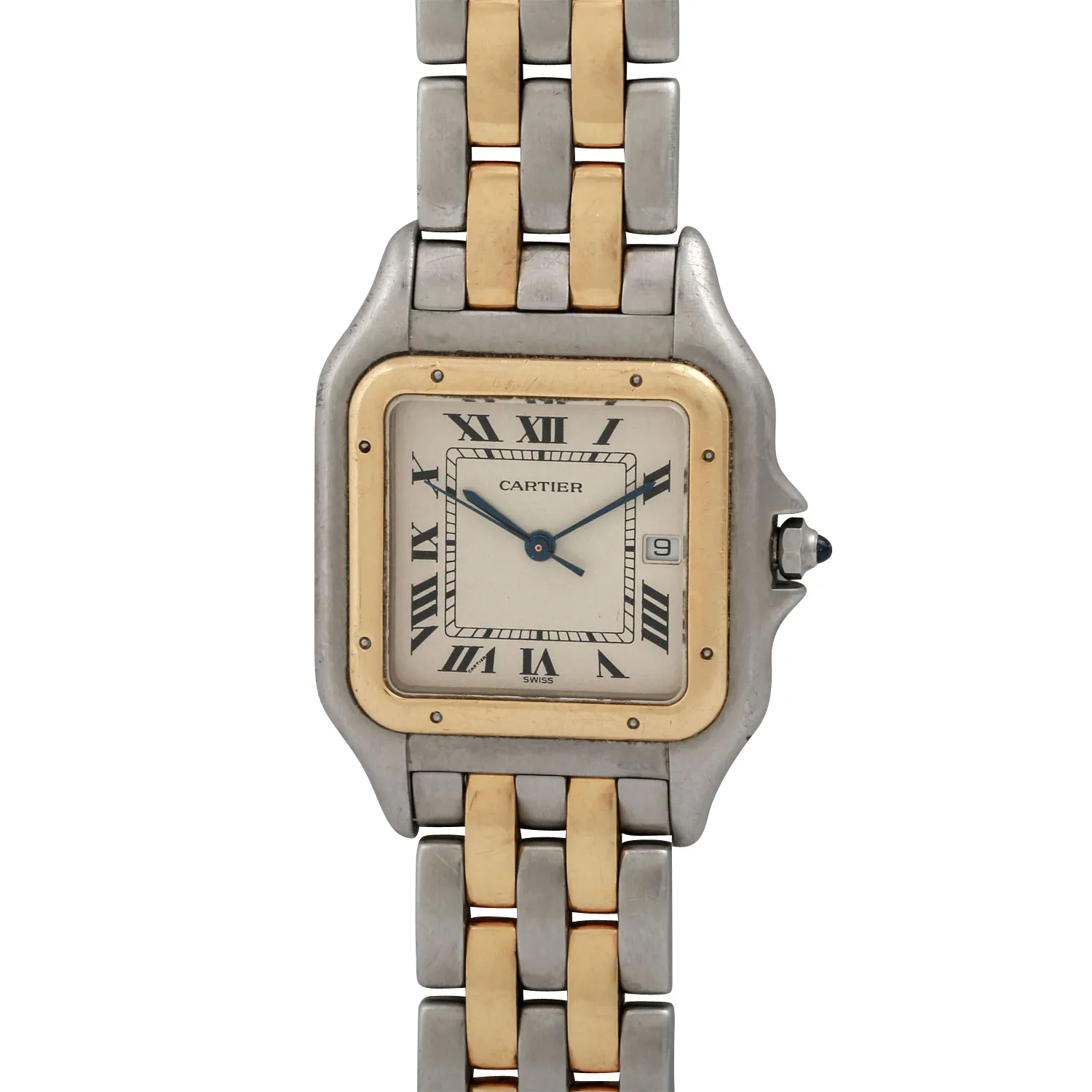 Cartier Panthère 187957 28mm Yellow gold and Stainless steel White