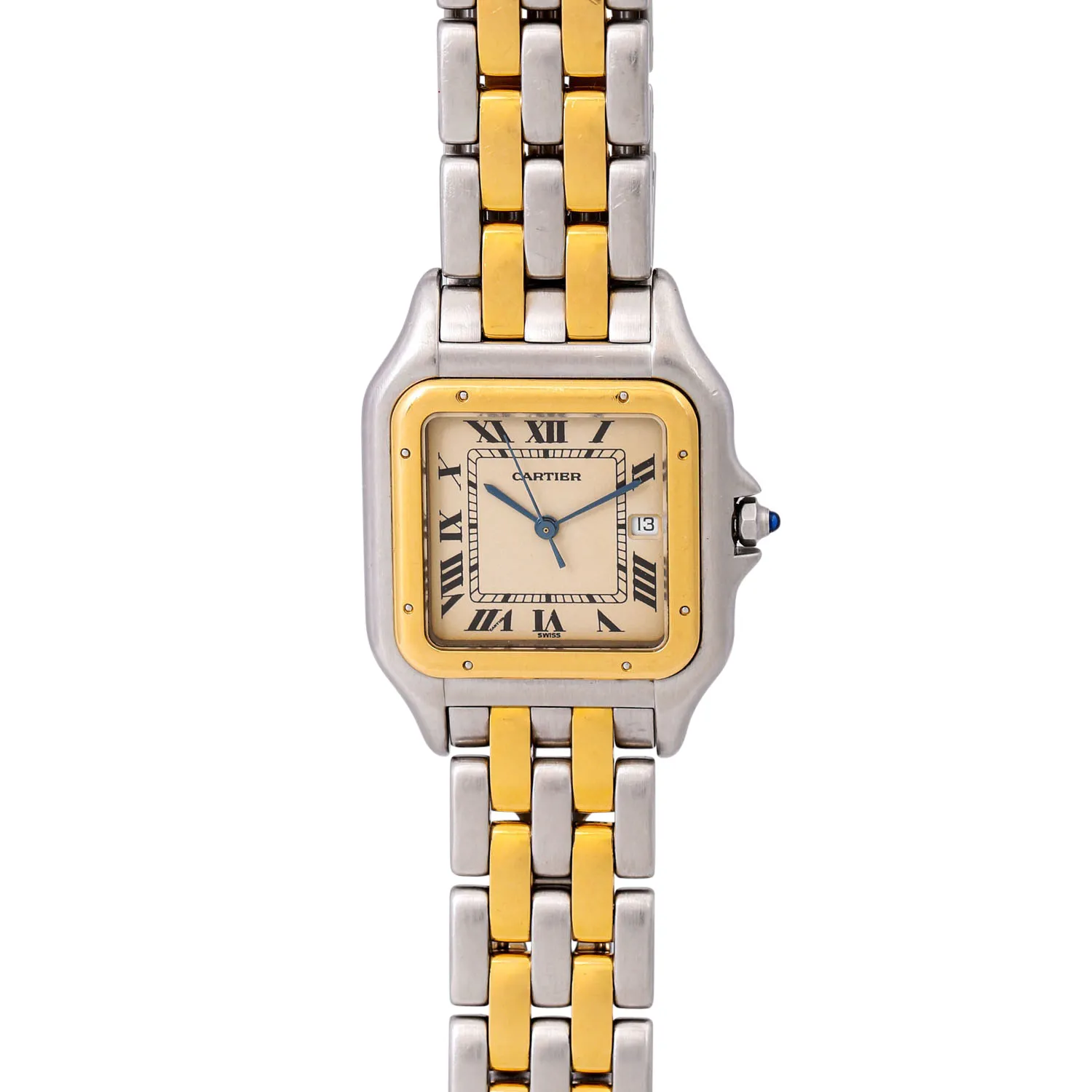 Cartier Panthère 187957 30mm Yellow gold and Stainless steel White