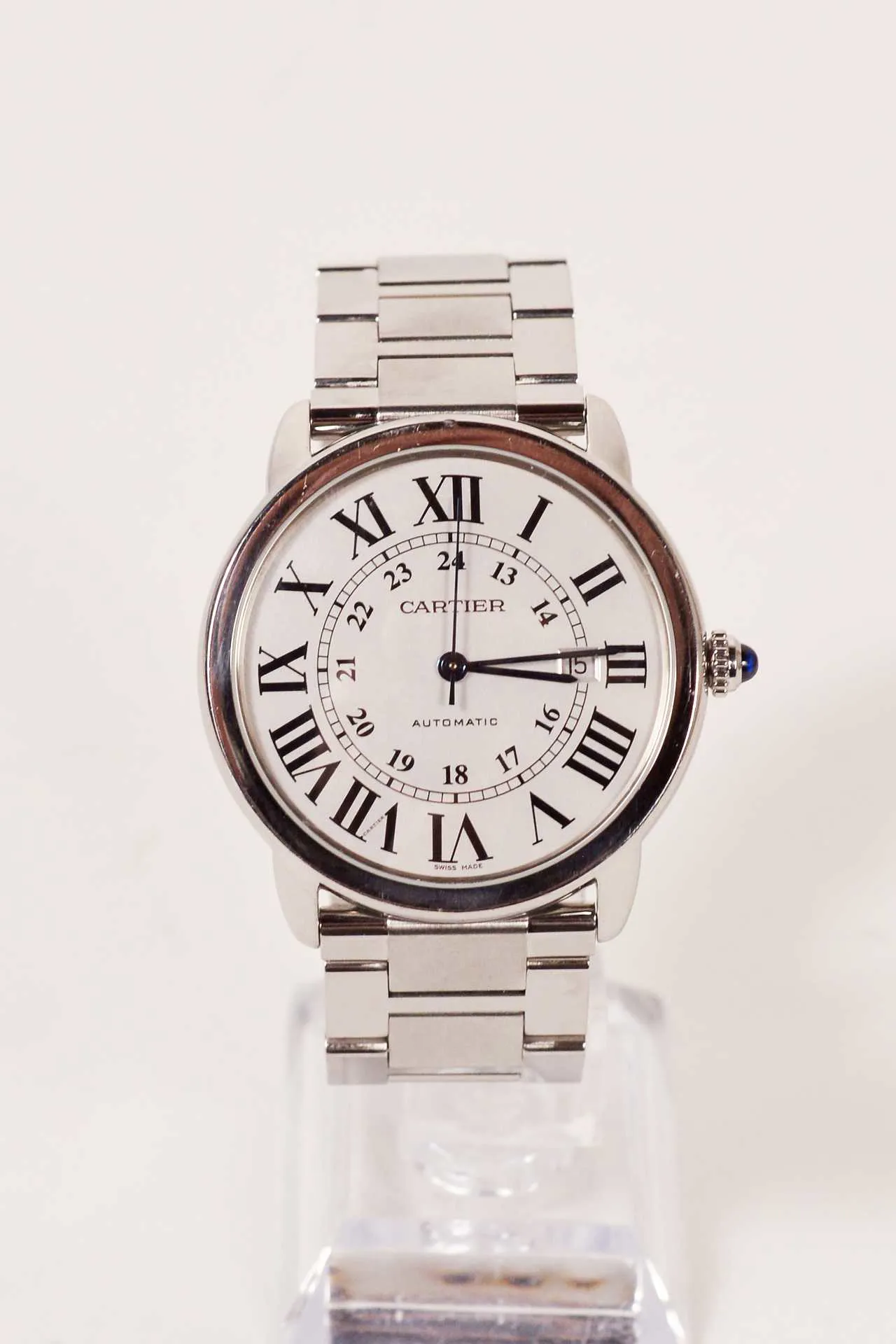 Cartier Ronde de Cartier 3802 42mm Stainless steel White