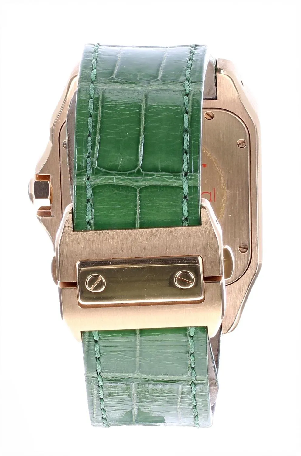 Cartier Santos 100 2792 41mm Yellow gold Silver 3