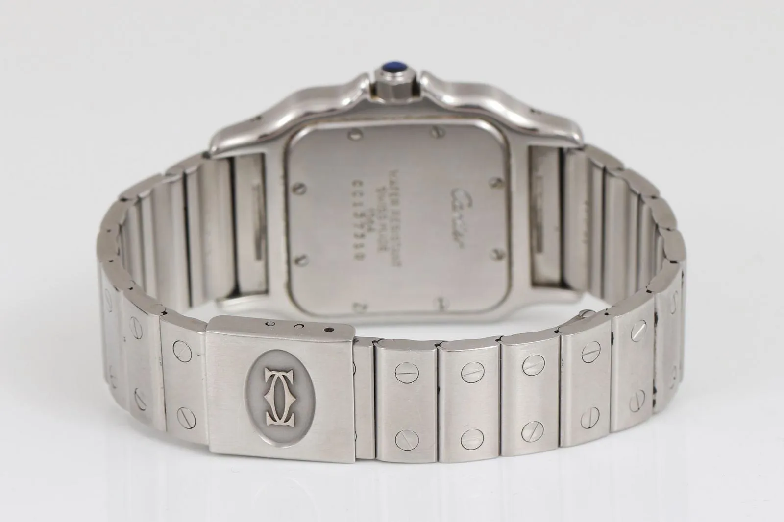 Cartier Santos 1564 29mm Stainless steel Cream 2