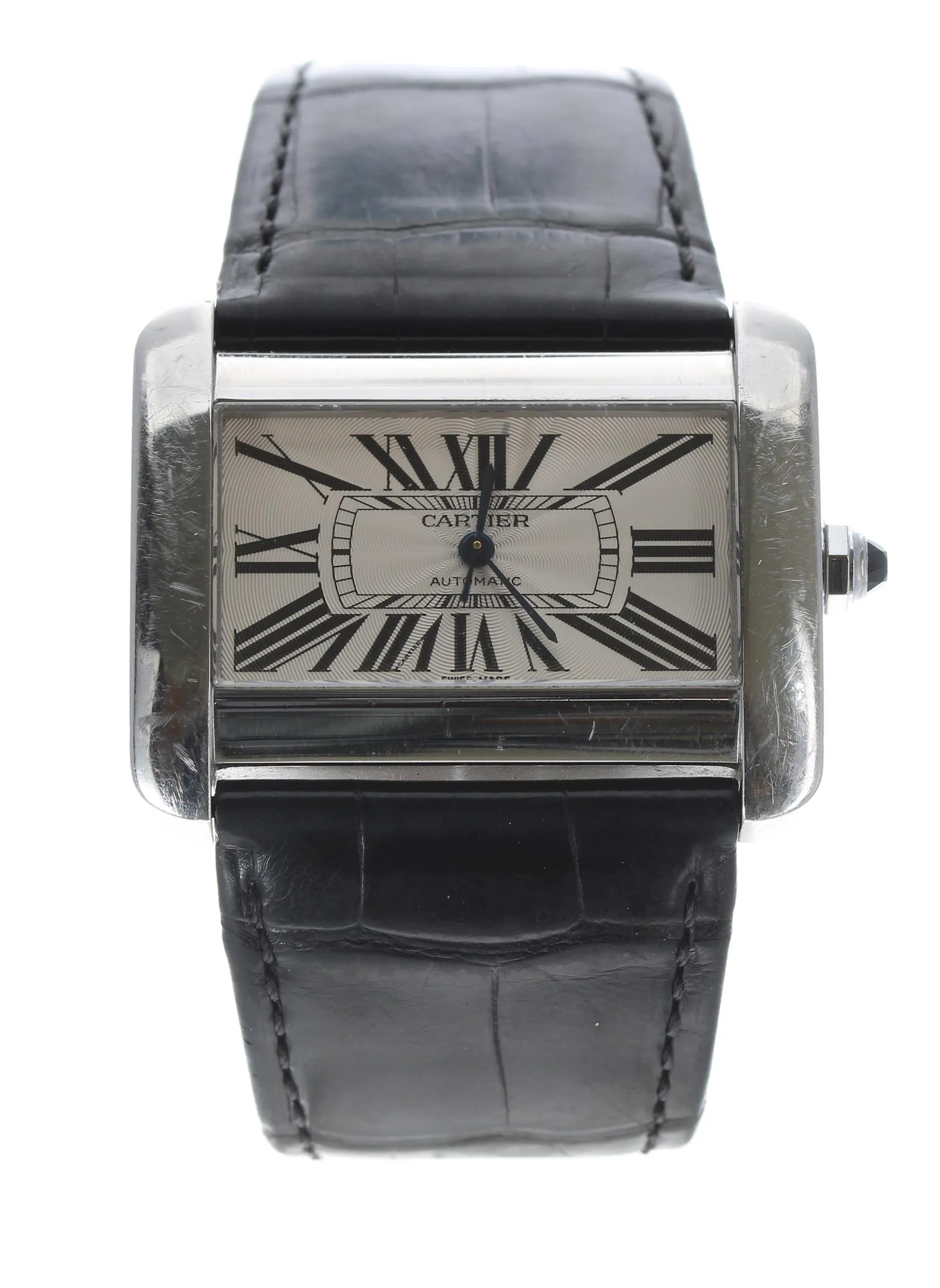 Cartier Tank 2612 38mm Stainless steel White