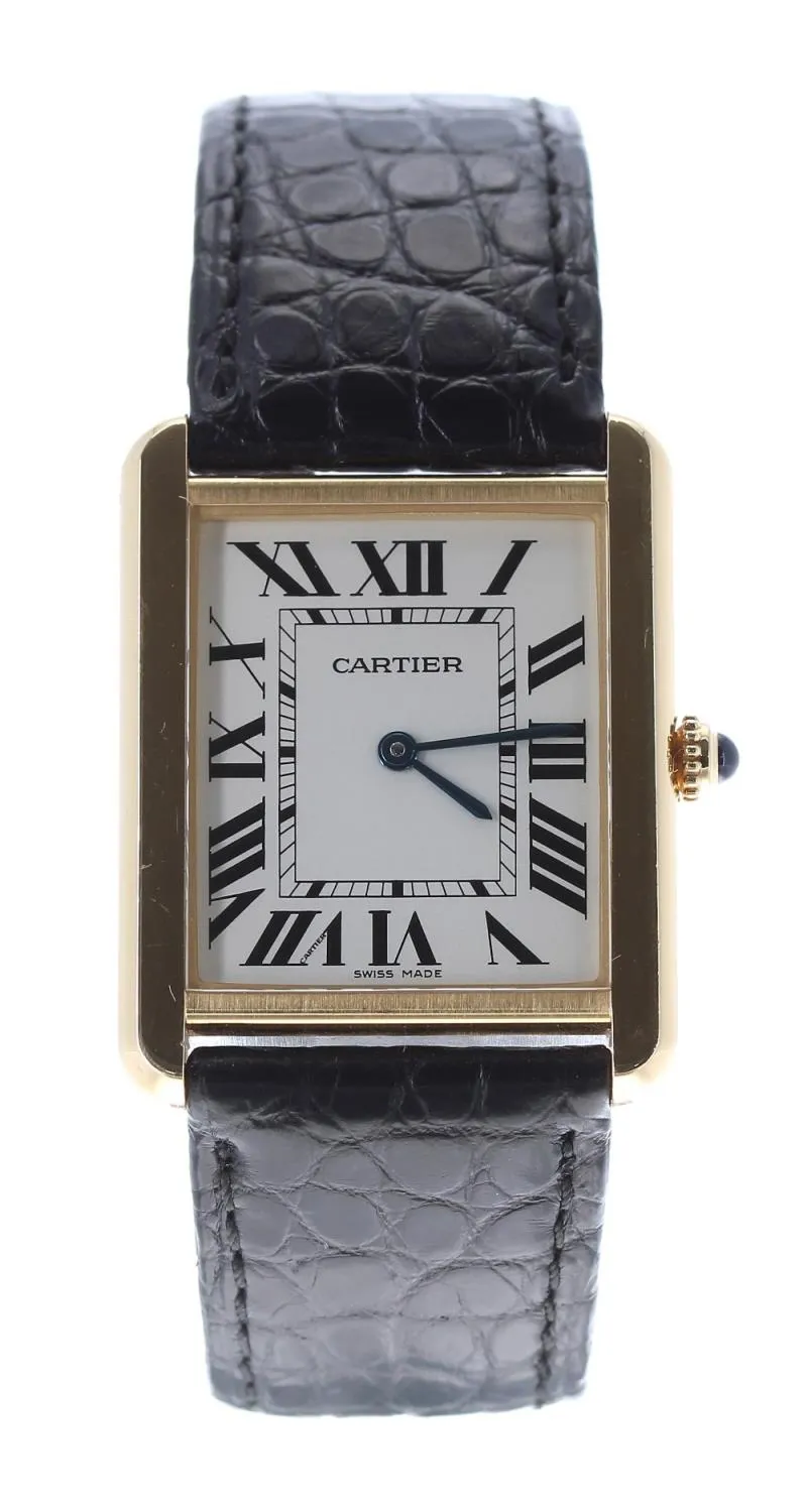 Cartier Tank Solo 2742 27mm Stainless steel Silver