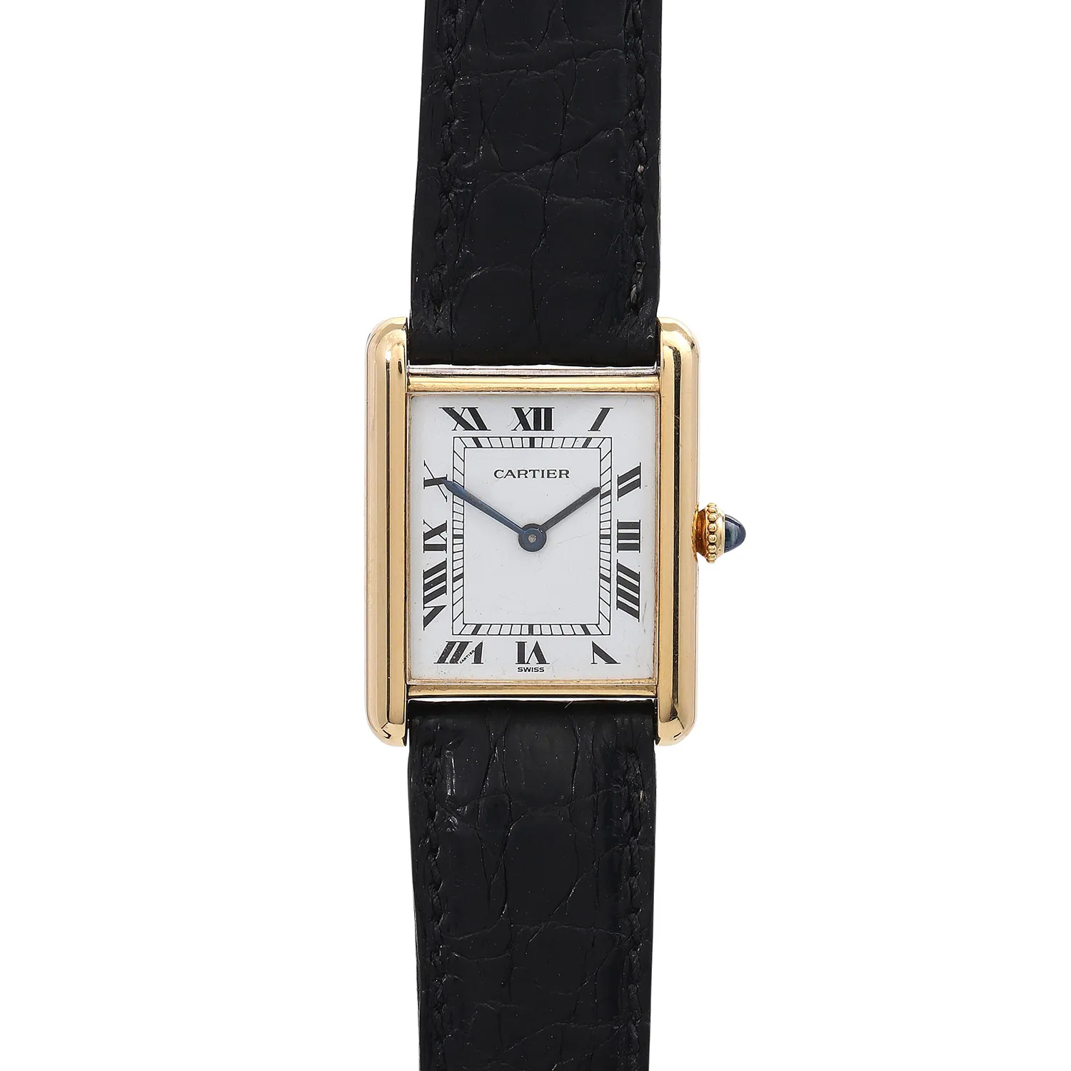 Cartier Tank 7808 nullmm Yellow gold White