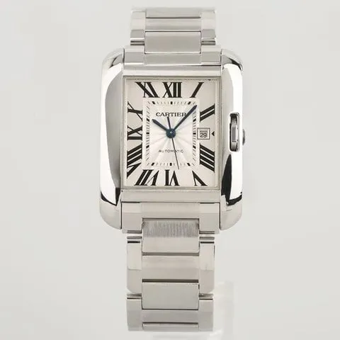 Cartier Tank W5310009 39mm Stainless steel Silver