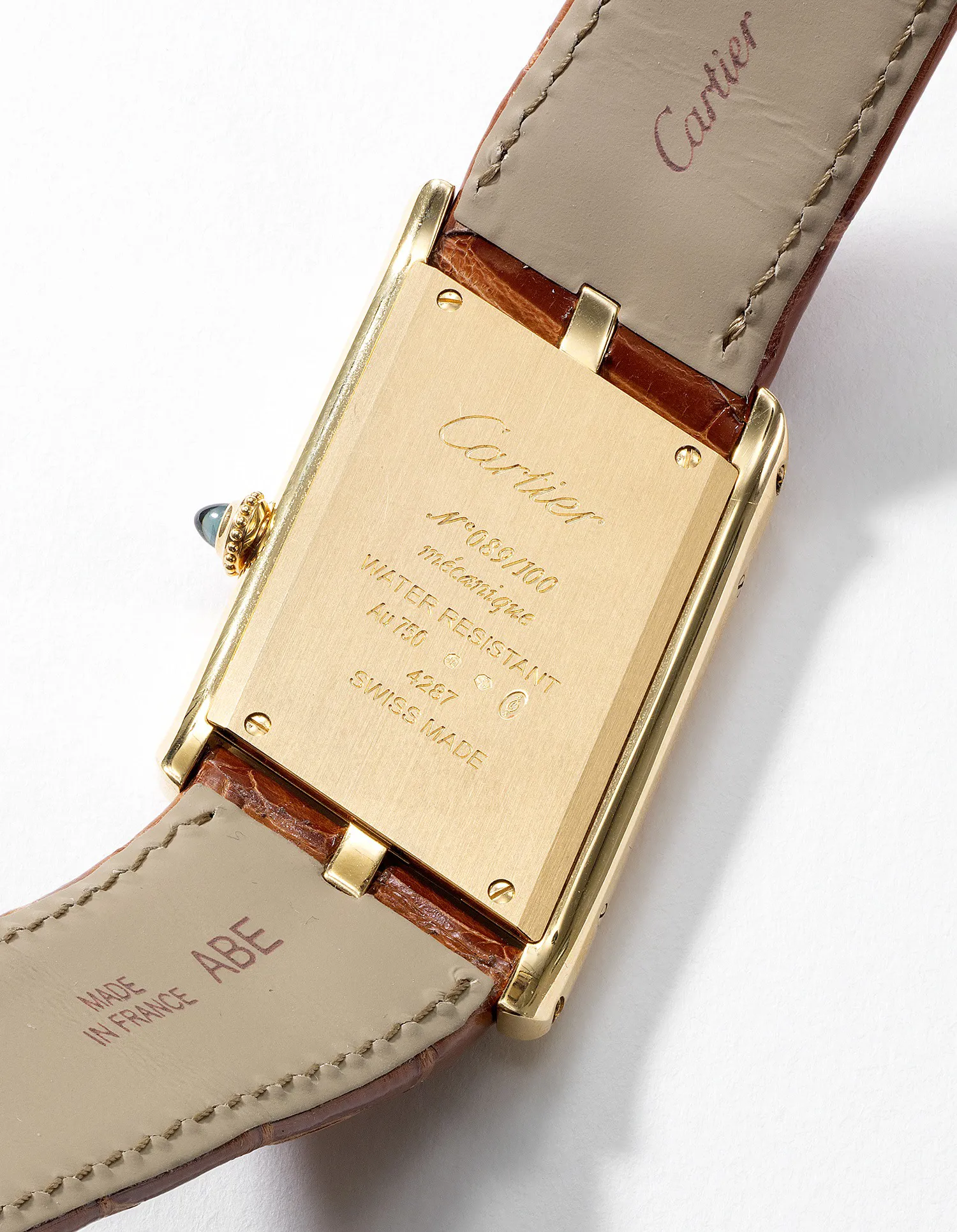 Cartier Cartier Privé WGTA0044 47mm Yellow gold Champagne 2