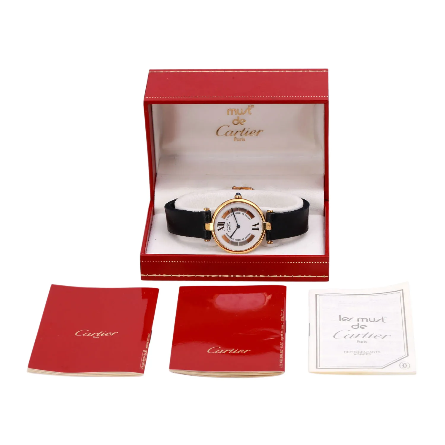 Cartier Vermeil 590003 nullmm Yellow gold and silver White 4
