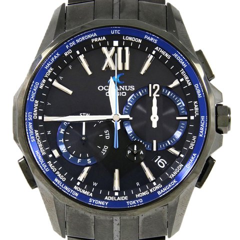 時計 CASIO OCEANUS OCW-S3400B Casio Oceanus OCW-S3400B-1AJF Titanium Black | Dealer | EveryWatch