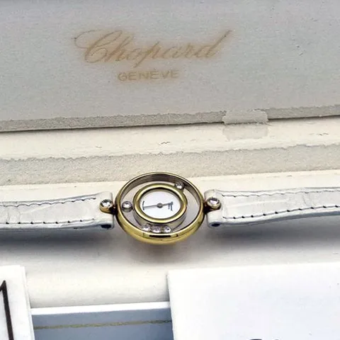 Chopard Happy Diamonds 220/3929 22mm Yellow gold White