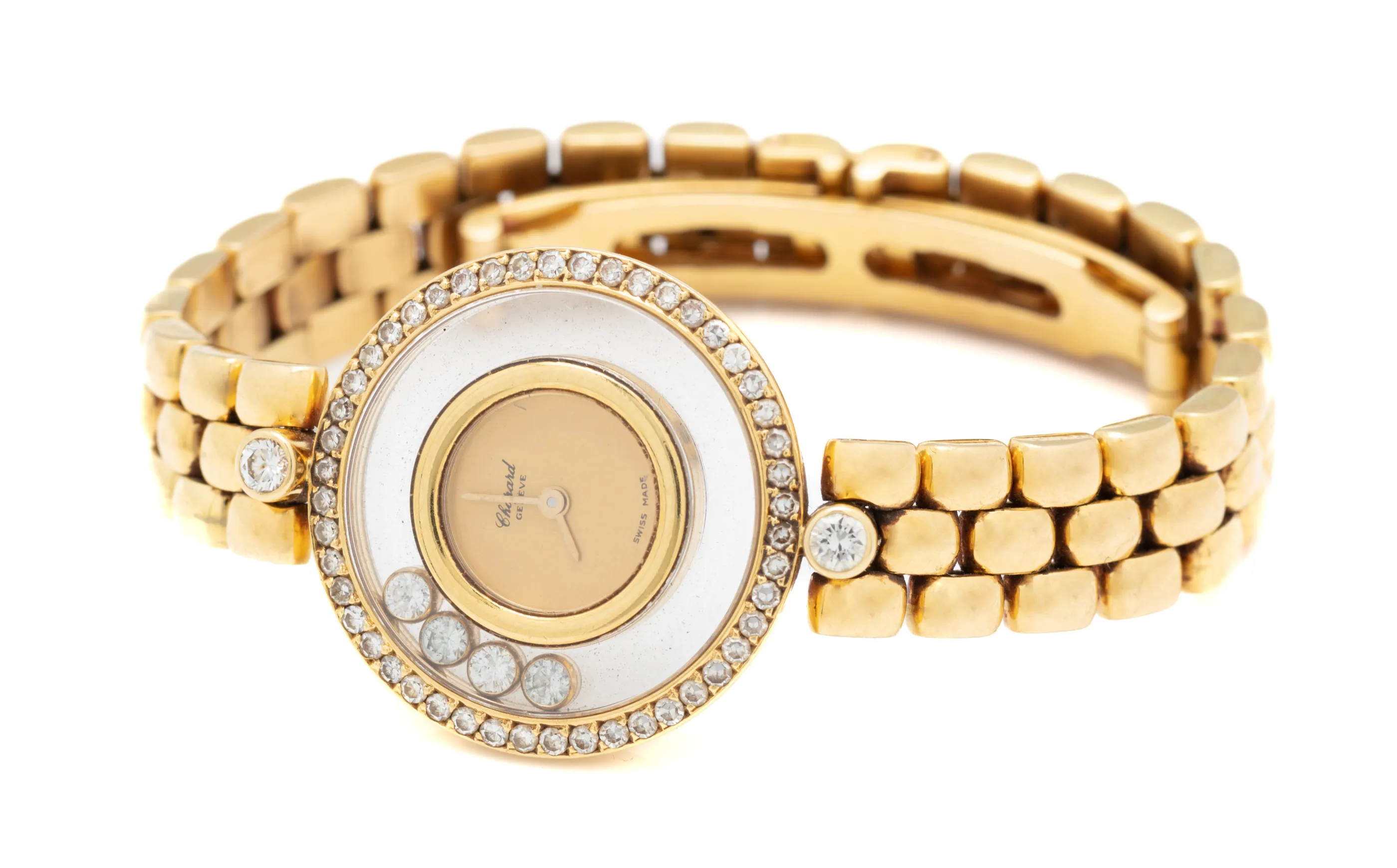 Chopard Happy Diamonds nullmm Yellow gold Champagne