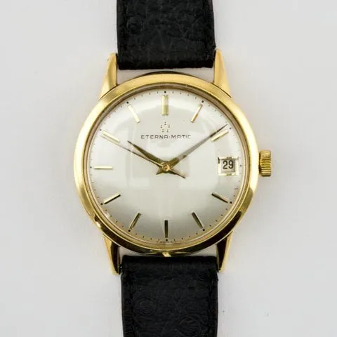 Eterna Eterna-Matic 34.5mm Yellow gold Champagne