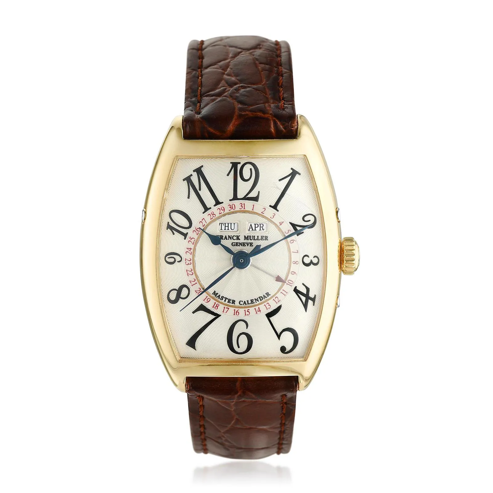 Franck Muller 2852 MC 31mm Yellow gold White