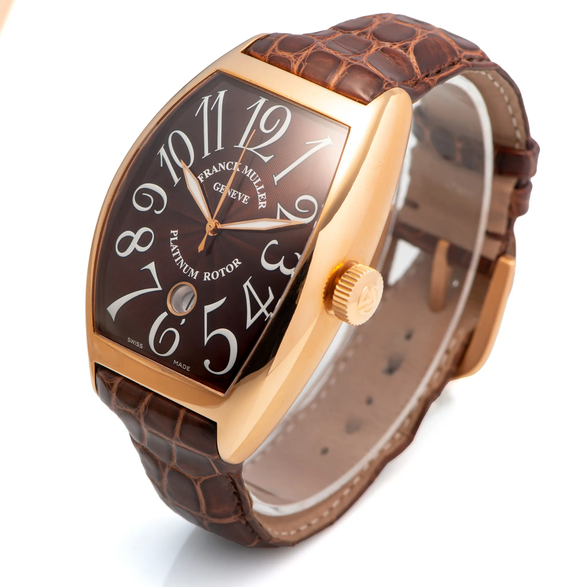 Franck Muller Cintree Curvex 8880 SC DT 40mm Rose gold Black