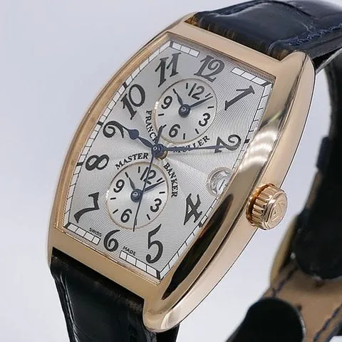 Franck Muller Master Banker 2852 MB 43mm Rose gold Silver