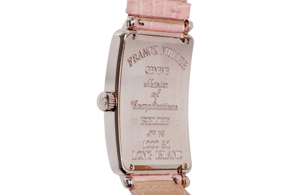 Franck Muller Long Island 1000 SC 30.4mm White gold Silver 5