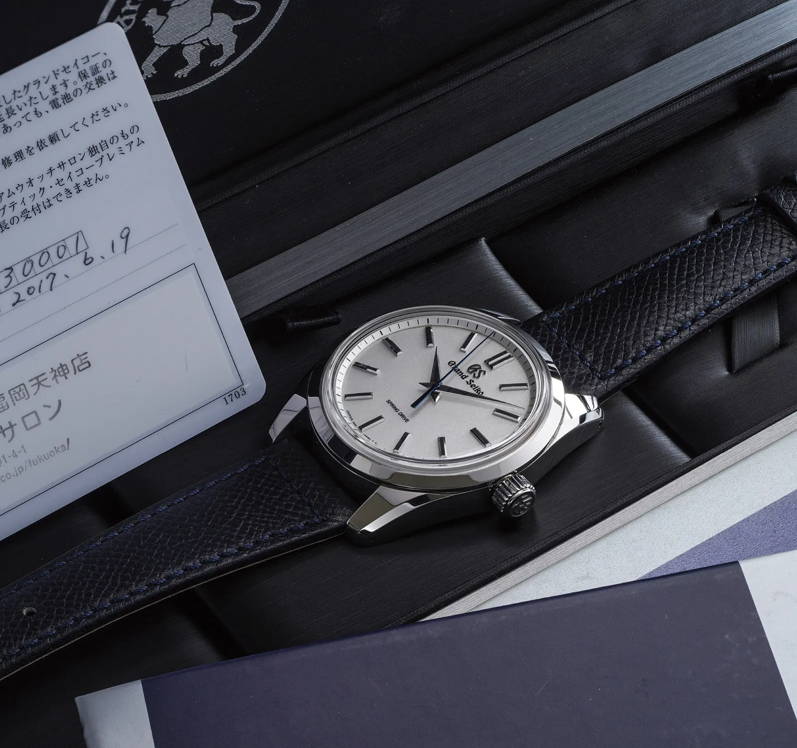 Grand Seiko Spring Drive SBGD201 43mm Platinum White 1