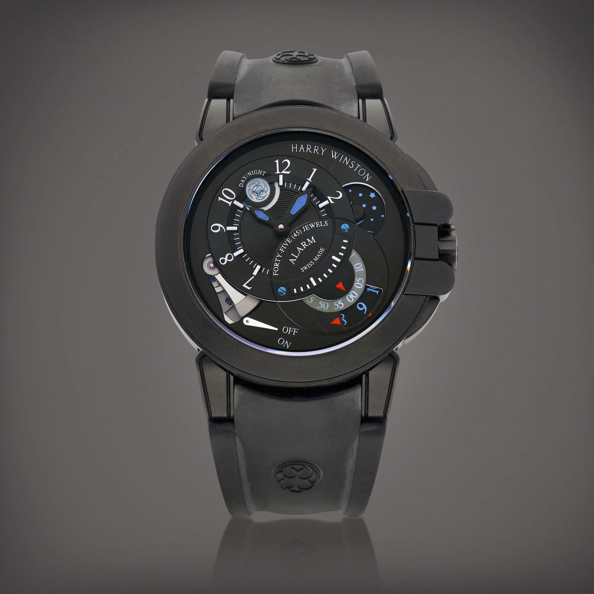 Harry Winston Ocean 400-MMAC44ZK 45.5mm PVD Black