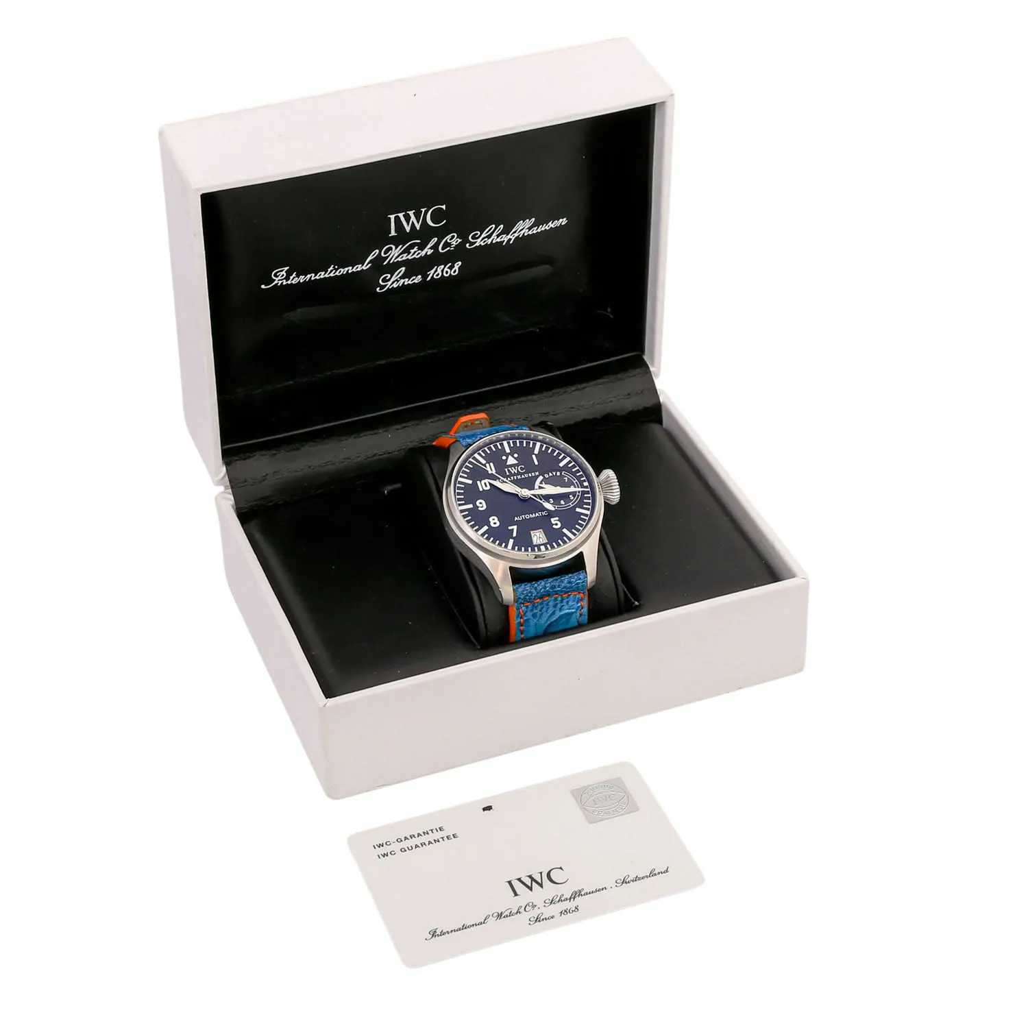 IWC Big Pilot IW500201 46mm Stainless steel Blue 7