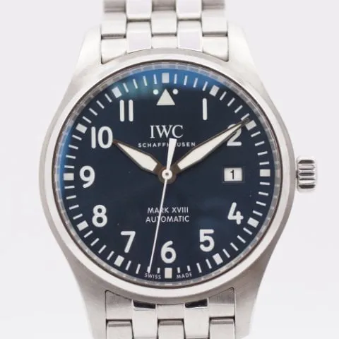 IWC Pilot Mark IW327014 40mm Stainless steel Blue