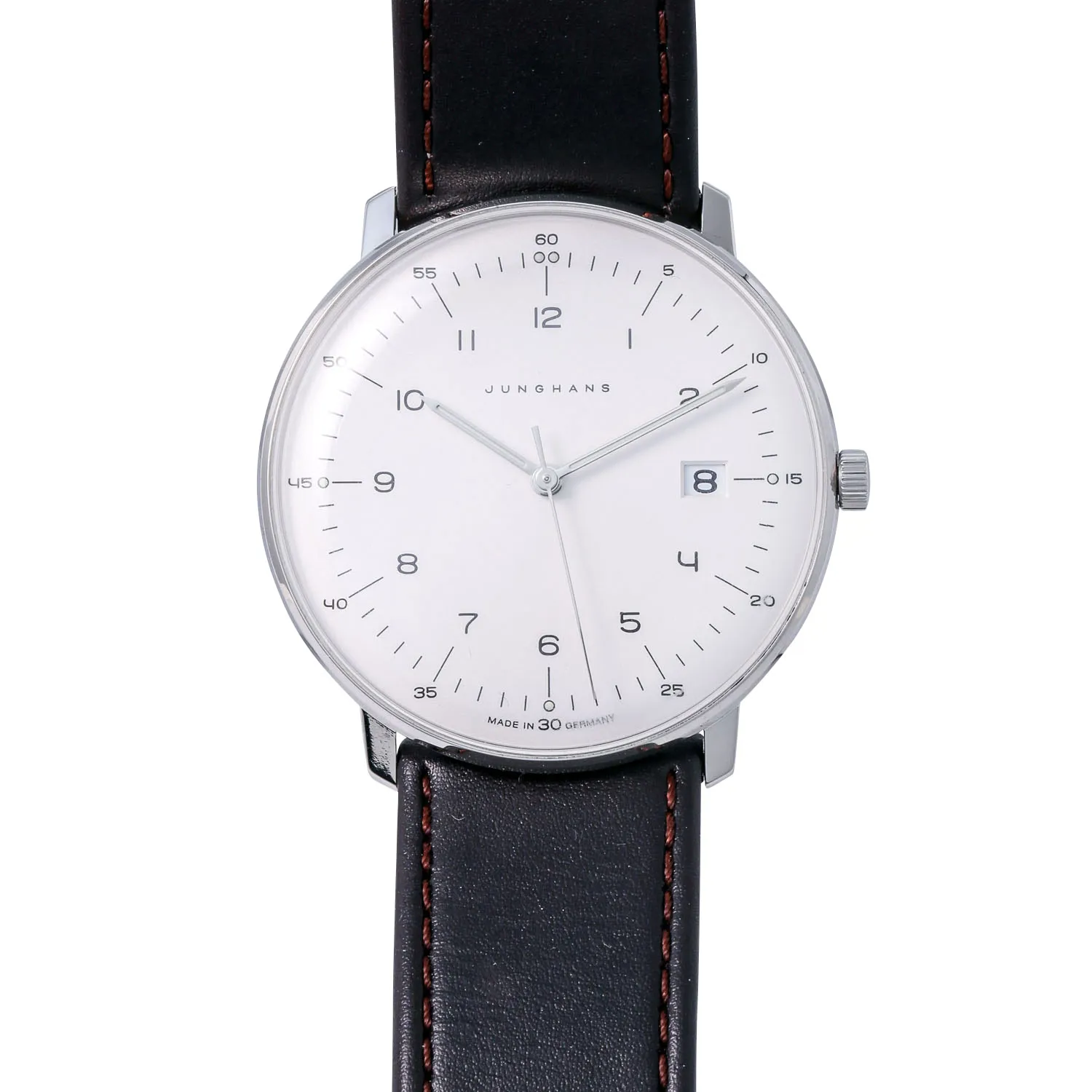Junghans max bill 041/4461.00 38mm Stainless steel White