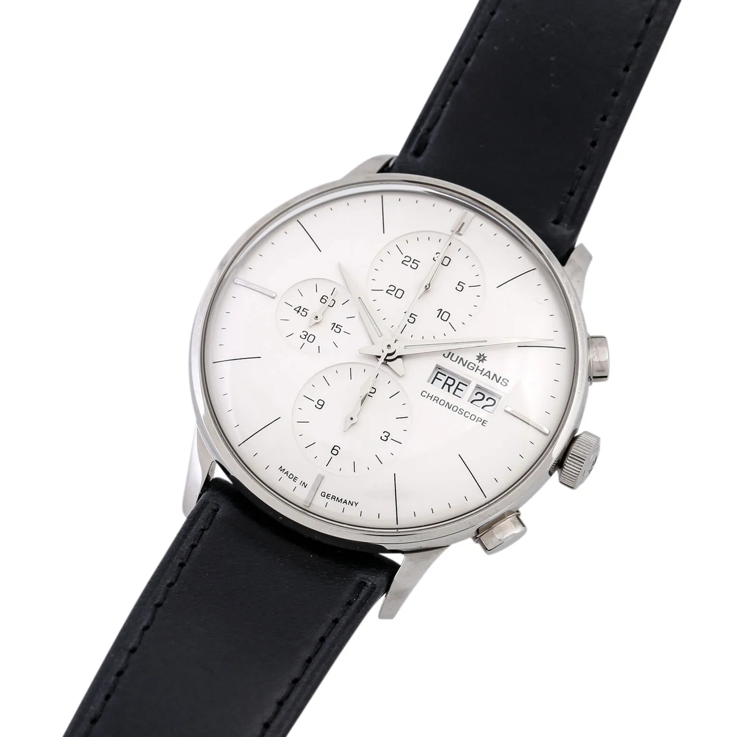 Junghans Meister 027/4120.00 40mm Stainless steel Enamel 3