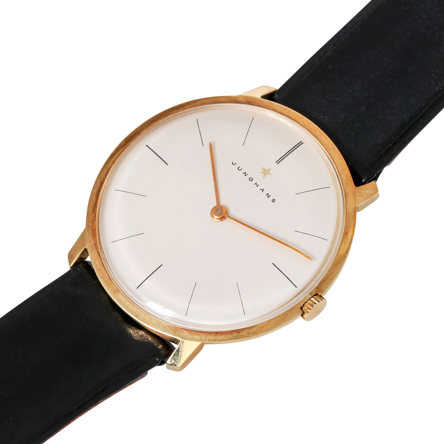 Junghans 34mm Yellow gold Silver 4