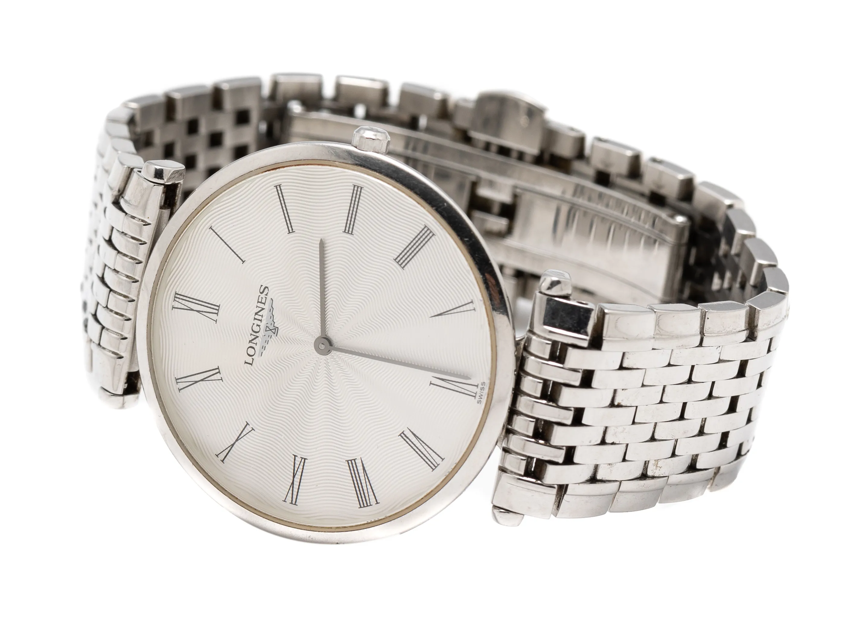 Longines La Grande Classique L4.709.4 32mm Stainless steel Guilloché