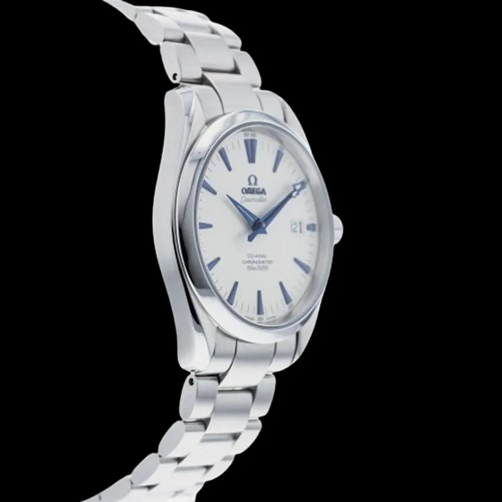 Omega Aqua Terra 39mm Stainless steel White 3