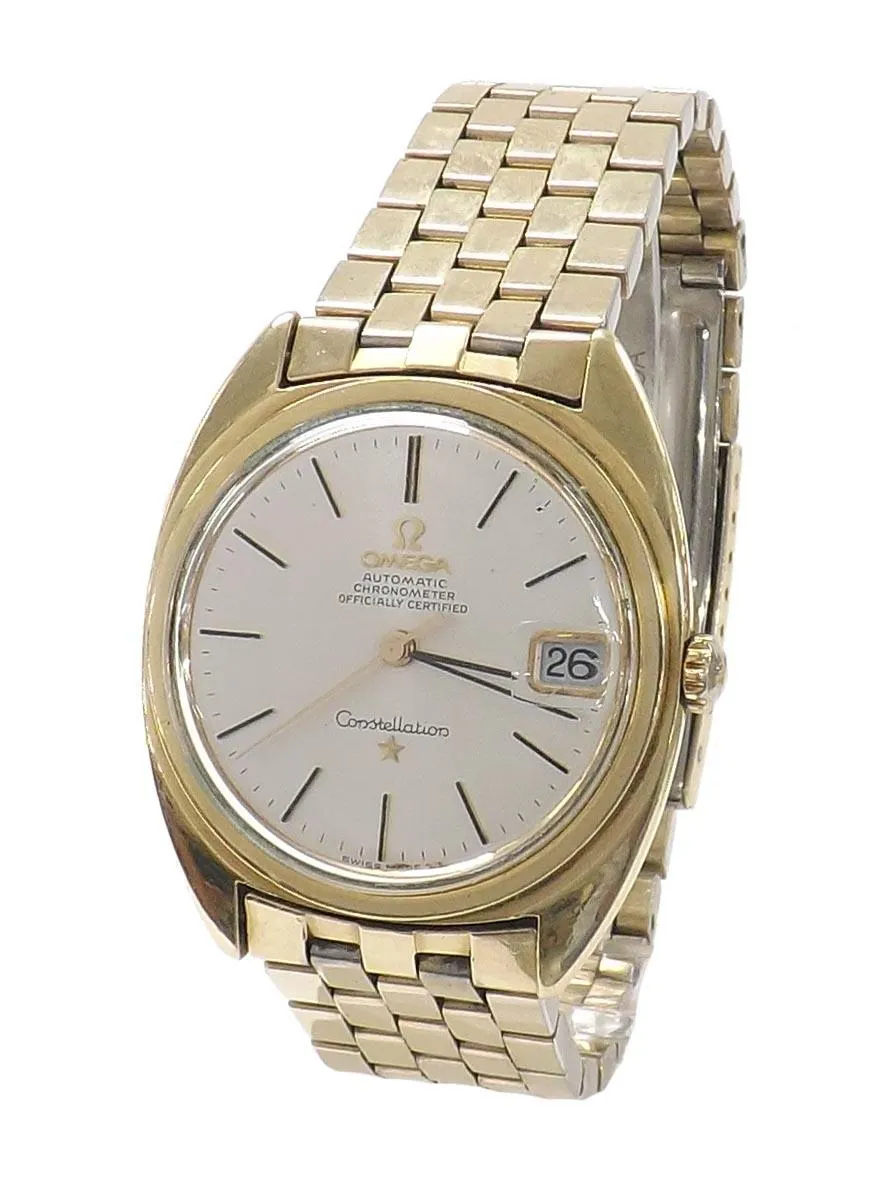 Omega Constellation CD 168.017 35mm Stainless steel and Gold-plated Silver