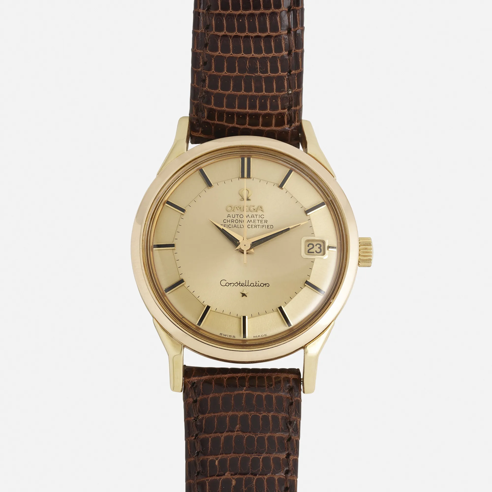 Omega Constellation 168005/6 34mm Rose gold and yellow gold Gold