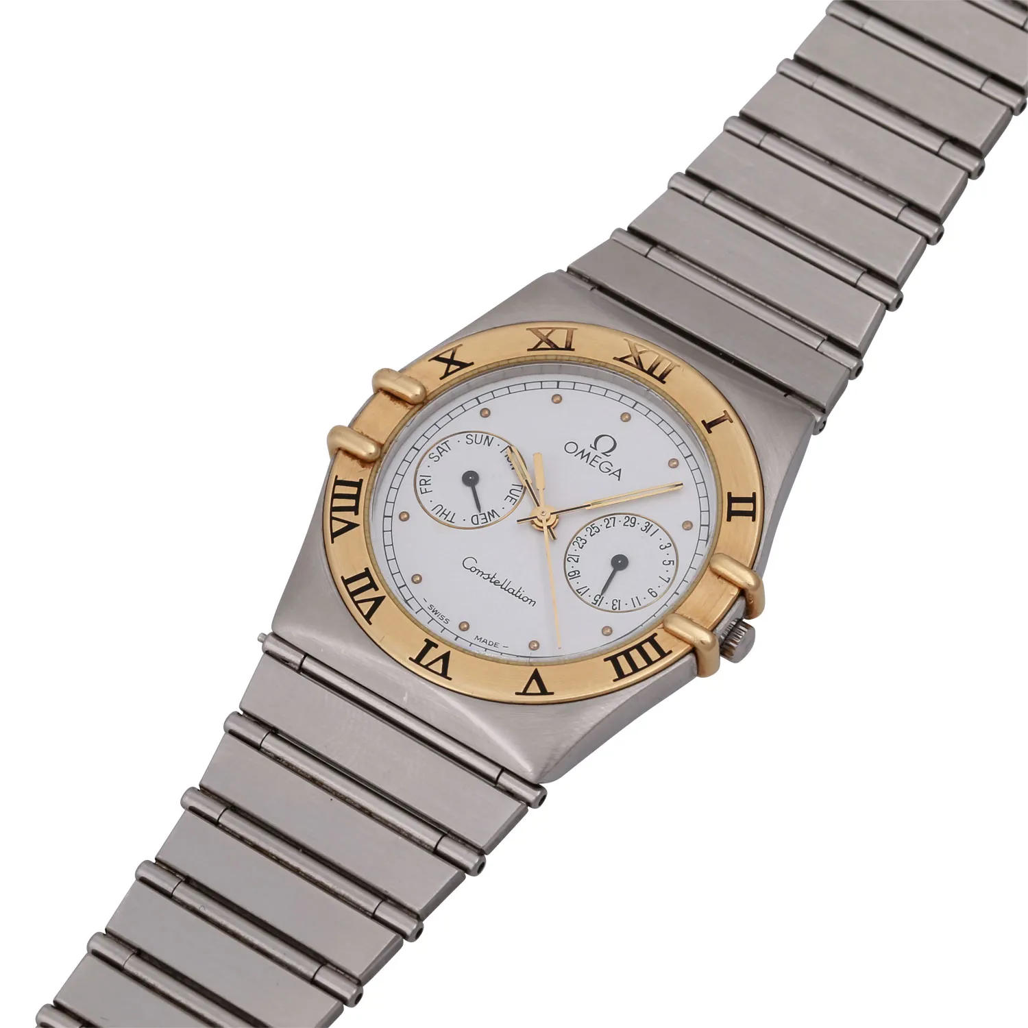 Omega Constellation 396.1070 34mm Yellow gold and stainless steel White 3