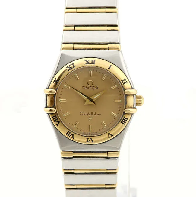 Omega Constellation Ladies 6552/864 Yellow gold and Stainless steel Gold silvered