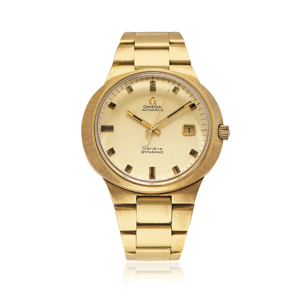Omega Dynamic 40mm Yellow gold Champagne