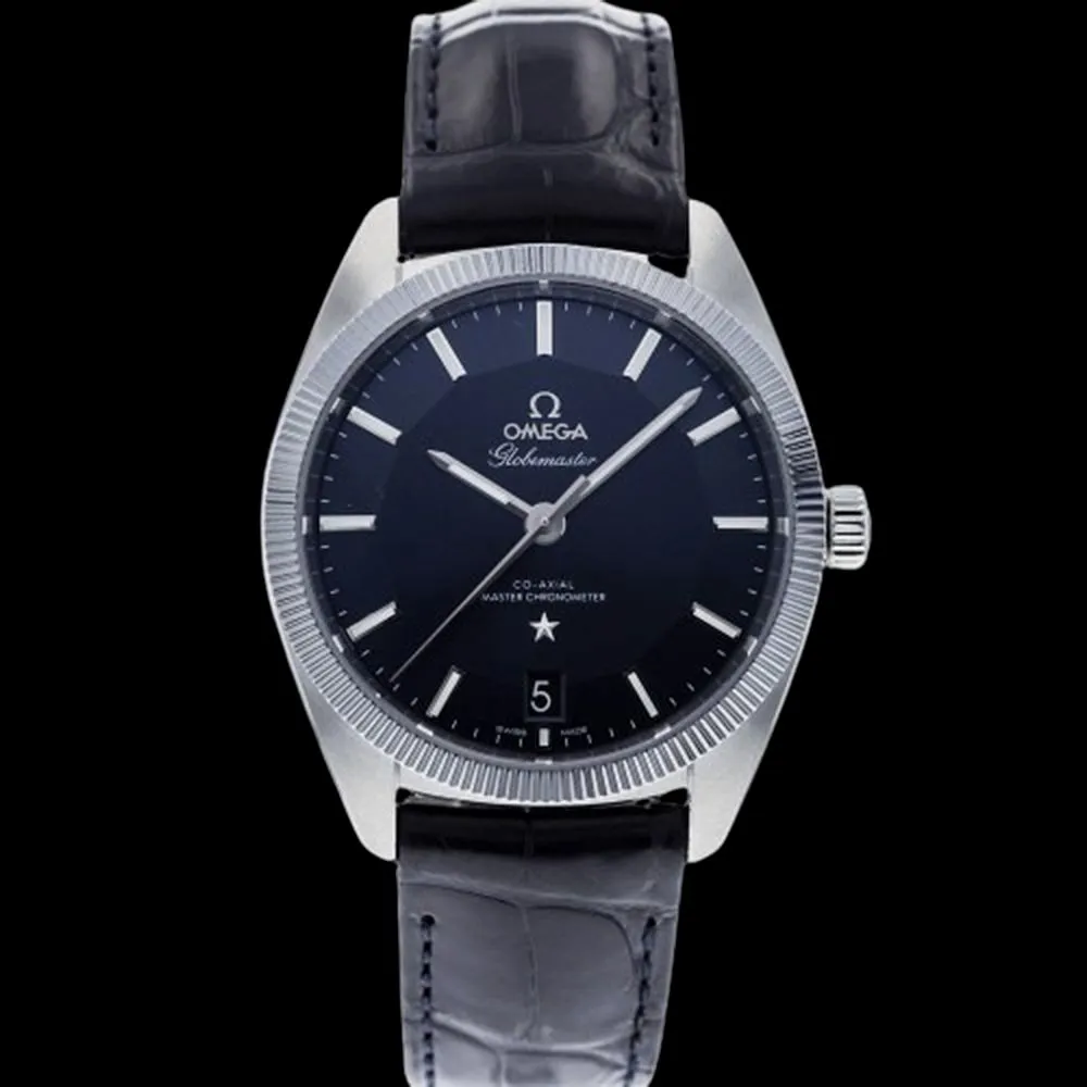 Omega Globemaster 39mm Stainless steel Black