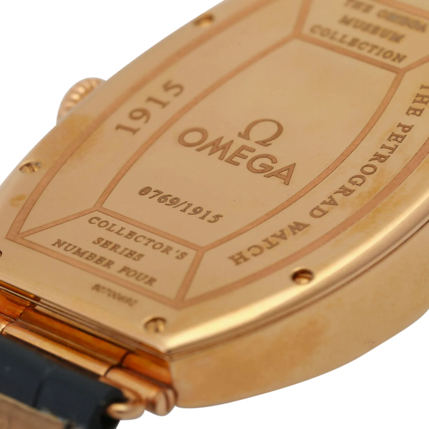 Omega Museum 5703.30.01 44mm Yellow gold Silver 5