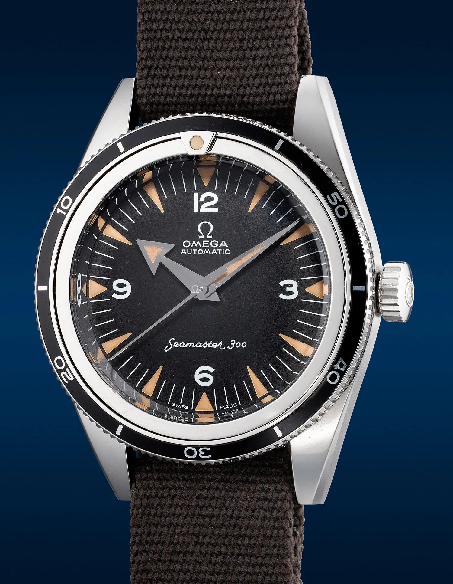 Omega Seamaster 234.10.39.20.01.001 39mm Stainless steel Black